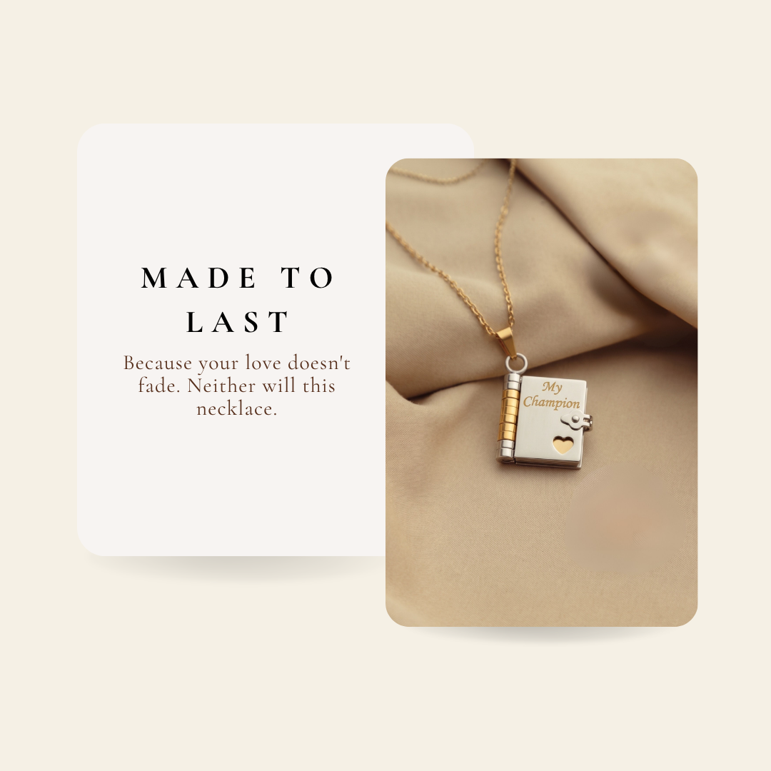 Storybook Message Necklace