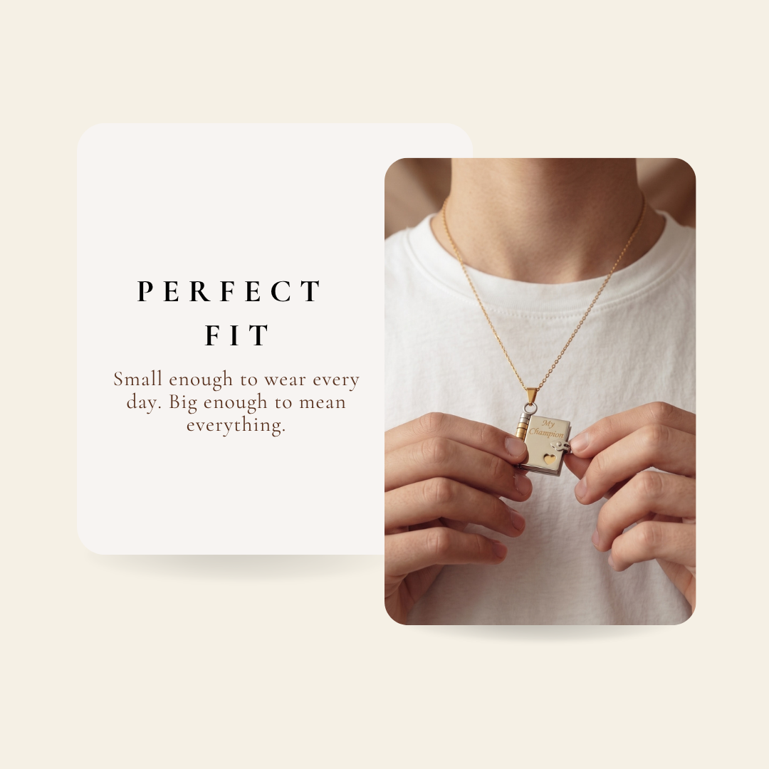 Storybook Message Necklace
